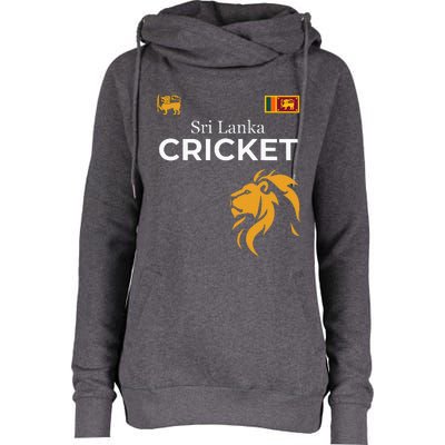 Sri Lanka Cricket Perfect For Lankan Cricket Fans Womens Funnel Neck Pullover Hood