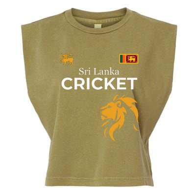 Sri Lanka Cricket Perfect For Lankan Cricket Fans Garment-Dyed Women's Muscle Tee