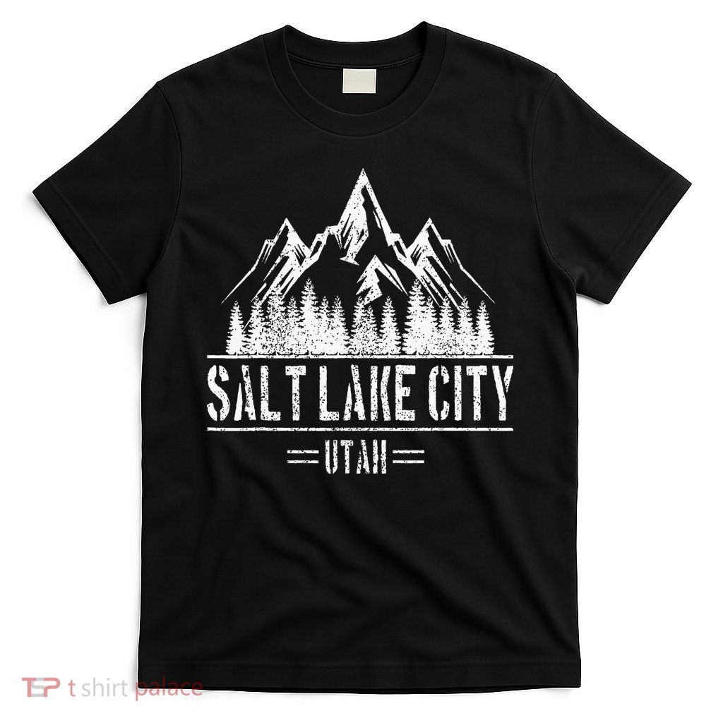 Salt Lake City Utah Mountains Nature Souvenir T-Shirt