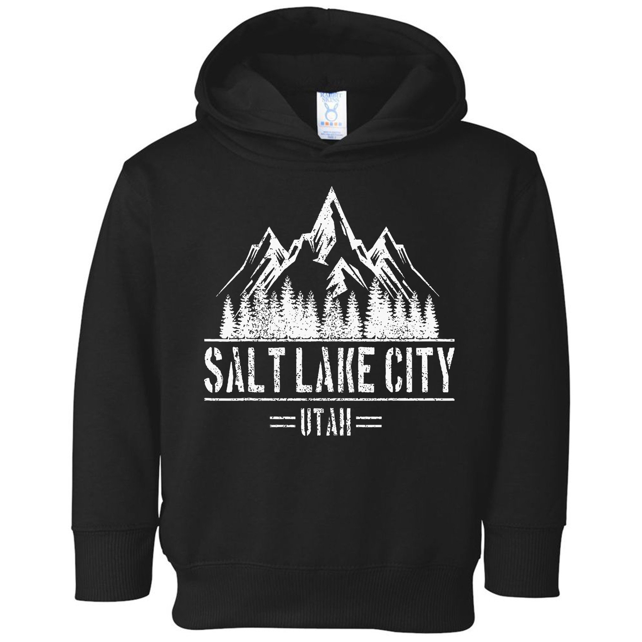 Salt Lake City Utah Mountains Nature Souvenir Toddler Hoodie