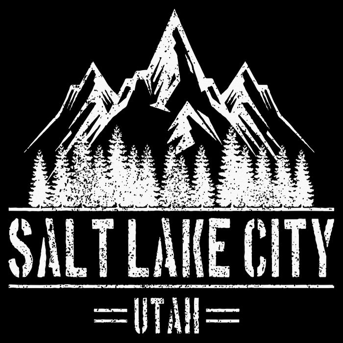 Salt Lake City Utah Mountains Nature Souvenir Zip Tote Bag