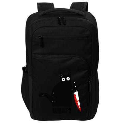 Spooky Lockdown Cat Impact Tech Backpack