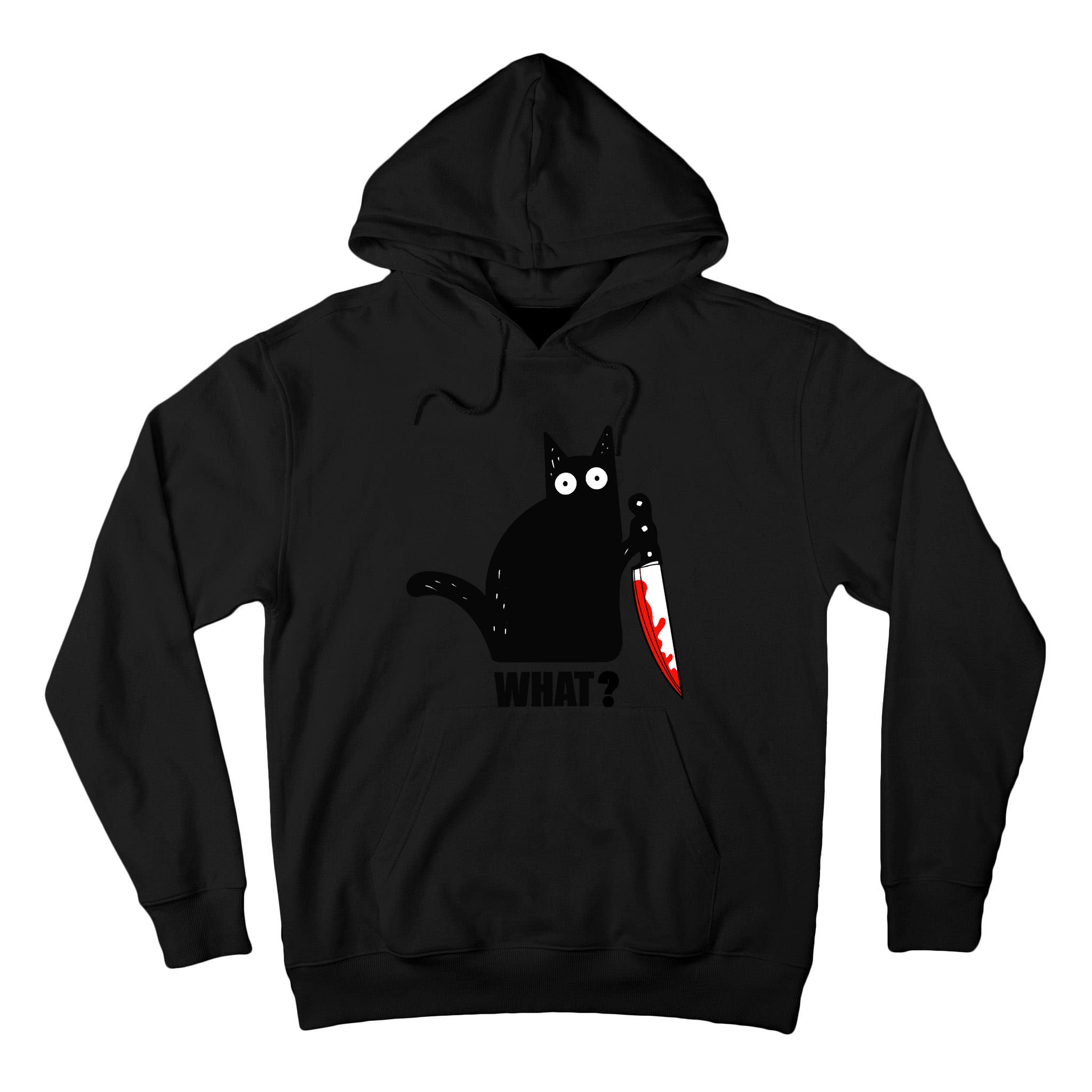 Spooky Lockdown Cat Tall Hoodie