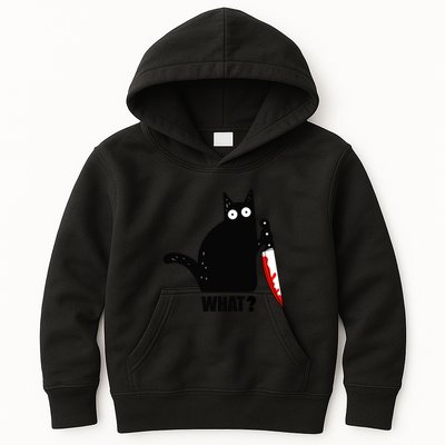 Spooky Lockdown Cat Kids Hoodie