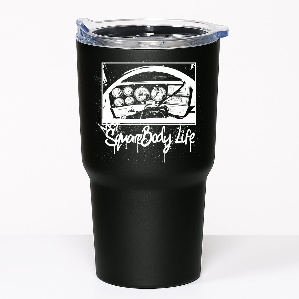 Squarebody Life C10 Classic Truck Squarebody Nation Tumbler