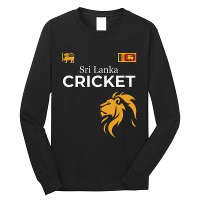 Sri Lanka Cricket Perfect For Lankan Cricket Fans Long Sleeve Shirt