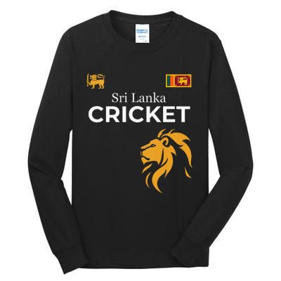 Sri Lanka Cricket Perfect For Lankan Cricket Fans Tall Long Sleeve T-Shirt