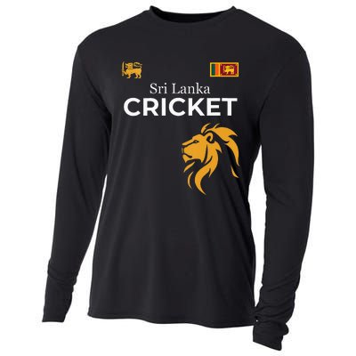 Sri Lanka Cricket Perfect For Lankan Cricket Fans Cooling Performance Long Sleeve Crew