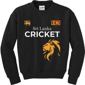 Sri Lanka Cricket Perfect For Lankan Cricket Fans Kids Sweatshirt