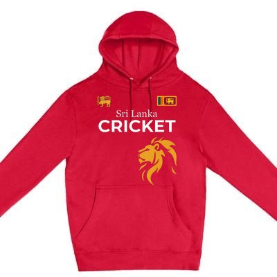 Sri Lanka Cricket Perfect For Lankan Cricket Fans Premium Pullover Hoodie