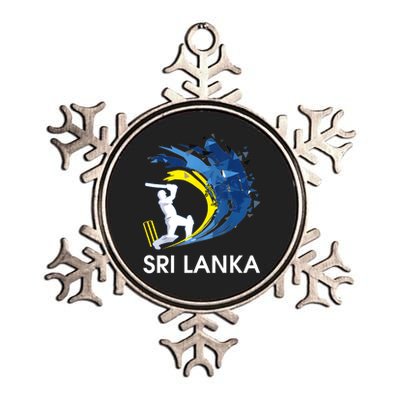 Sri Lanka Cricket 2024 Sri Lankan Cricket Jersey Metallic Star Ornament