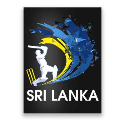 Sri Lanka Cricket 2024 Sri Lankan Cricket Jersey Poster