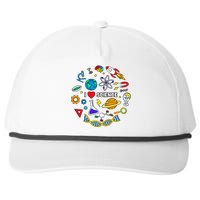 Science Lover Chemistry Biology Physics Love Science Snapback Five-Panel Rope Hat