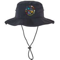 Science Lover Chemistry Biology Physics Love Science Legacy Cool Fit Booney Bucket Hat