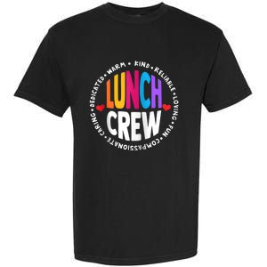 School Lunch Crew Funny Ladies Cafeteria Workers Lunch Lady Zip Hoodie Garment-Dyed Heavyweight T-Shirt