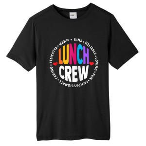 School Lunch Crew Funny Ladies Cafeteria Workers Lunch Lady Zip Hoodie Tall Fusion ChromaSoft Performance T-Shirt