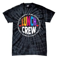 School Lunch Crew Funny Ladies Cafeteria Workers Lunch Lady Zip Hoodie Tie-Dye T-Shirt