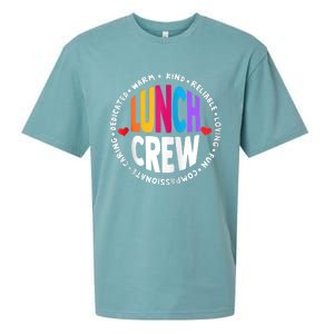 School Lunch Crew Funny Ladies Cafeteria Workers Lunch Lady Zip Hoodie Sueded Cloud Jersey T-Shirt