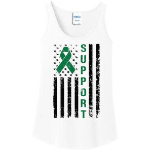 Support Liver Cancer Awareness Ladies Essential Tank