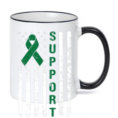 Support Liver Cancer Awareness 11oz Black Color Changing Mug