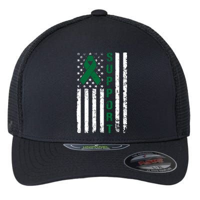 Support Liver Cancer Awareness Flexfit Unipanel Trucker Cap