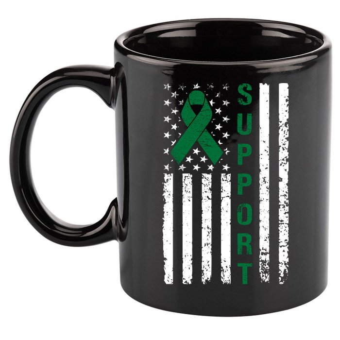 Support Liver Cancer Awareness 11oz C Handle Ceramic Mug