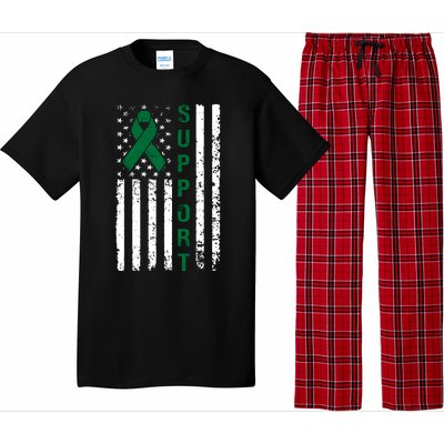 Support Liver Cancer Awareness Pajama Set