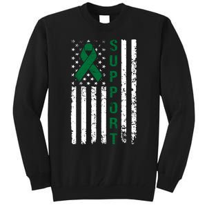 Support Liver Cancer Awareness Tall Sweatshirt