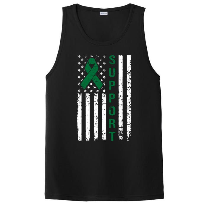 Support Liver Cancer Awareness PosiCharge Competitor Tank