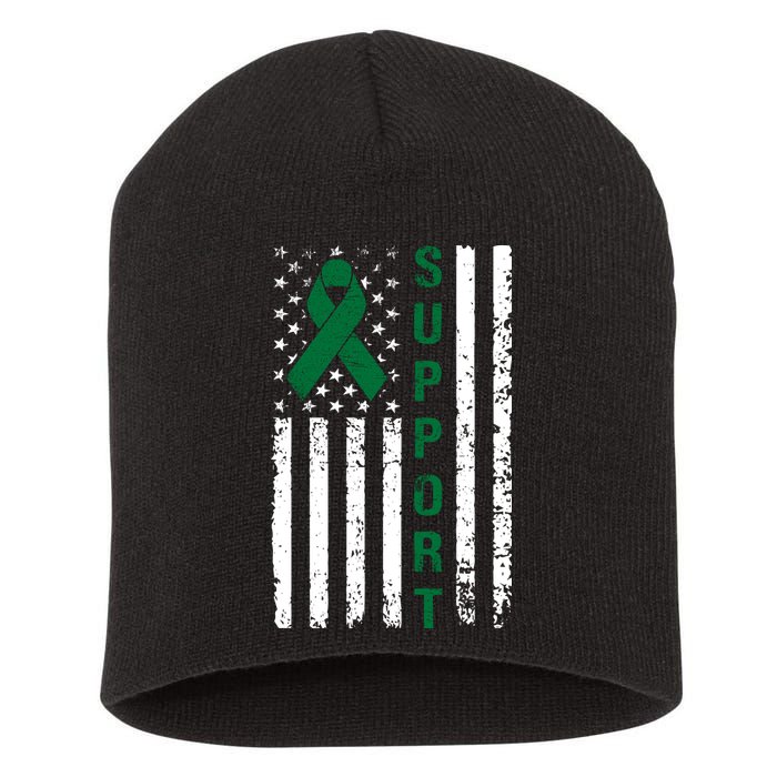 Support Liver Cancer Awareness Short Acrylic Beanie
