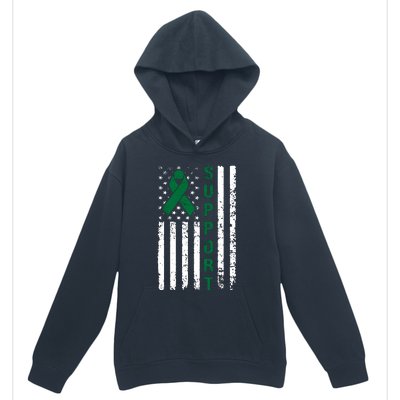 Support Liver Cancer Awareness Urban Pullover Hoodie