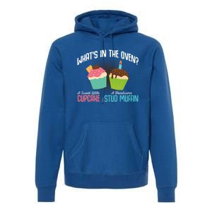 Sweet Little Cupcake Handsome Stud Muffin Oven Cute Gift Premium Hoodie