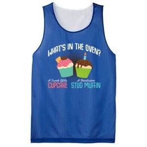 Sweet Little Cupcake Handsome Stud Muffin Oven Cute Gift Mesh Reversible Basketball Jersey Tank