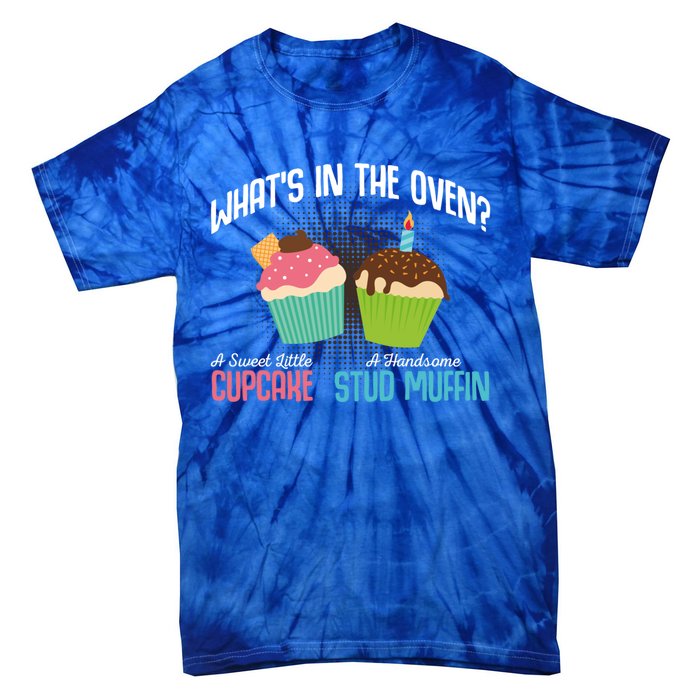 Sweet Little Cupcake Handsome Stud Muffin Oven Cute Gift Tie-Dye T-Shirt