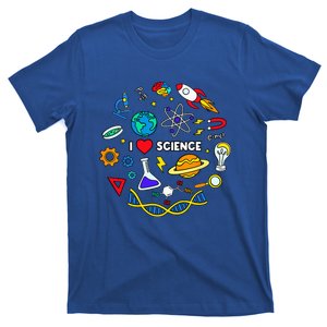 Science Lover Chemistry Biology Physics Love Science T-Shirt