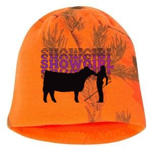 Showgirl Livestock Cattle Showing Fun Show Cattle Kati - Camo Knit Beanie