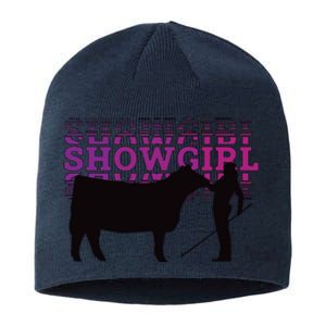 Showgirl Livestock Cattle Showing Fun Show Cattle Sustainable Beanie