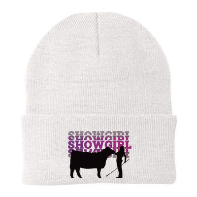 Showgirl Livestock Cattle Showing Fun Show Cattle Beanie