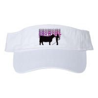 Showgirl Livestock Cattle Showing Fun Show Cattle Valucap Bio-Washed Visor