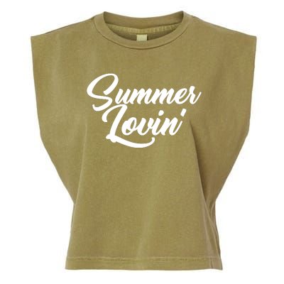 Summer Lovin Cute Garment-Dyed Women's Muscle Tee