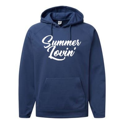 Summer Lovin Cute Performance Fleece Hoodie