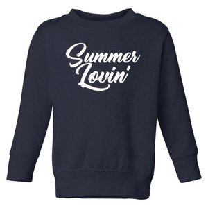 Summer Lovin Cute Toddler Sweatshirt