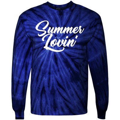 Summer Lovin Cute Tie-Dye Long Sleeve Shirt