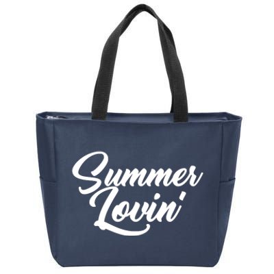 Summer Lovin Cute Zip Tote Bag