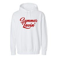 Summer Lovin Cute Garment-Dyed Fleece Hoodie