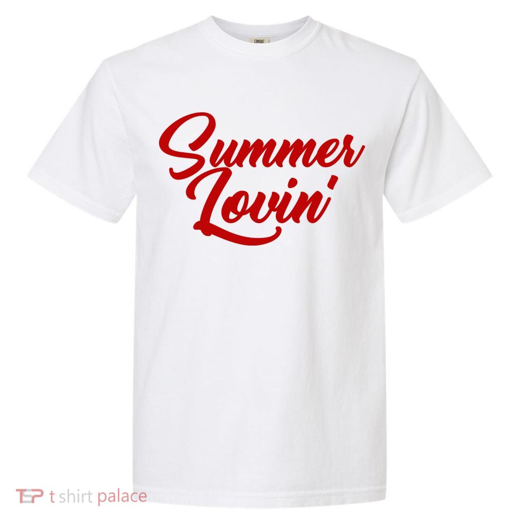 Summer Lovin Cute Garment-Dyed Heavyweight T-Shirt
