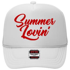 Summer Lovin Cute High Crown Mesh Back Trucker Hat