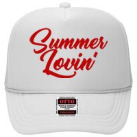 Summer Lovin Cute High Crown Mesh Back Trucker Hat