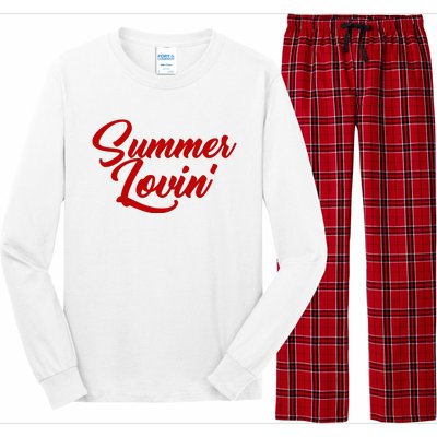 Summer Lovin Cute Long Sleeve Pajama Set