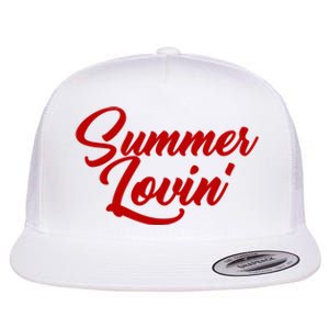 Summer Lovin Cute Flat Bill Trucker Hat